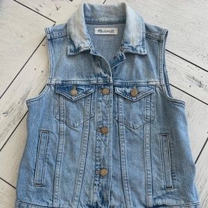 Madewell Jean Vest